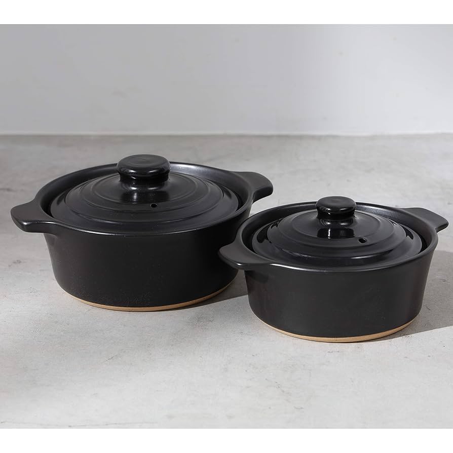 Amazon｜【BLKP】 パール金属 洋風土鍋 15cm 陶器製 限定